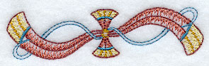 Art Nouveau Fanfare Border