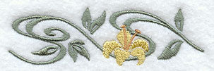 Art Nouveau Hummingbird Accent Border