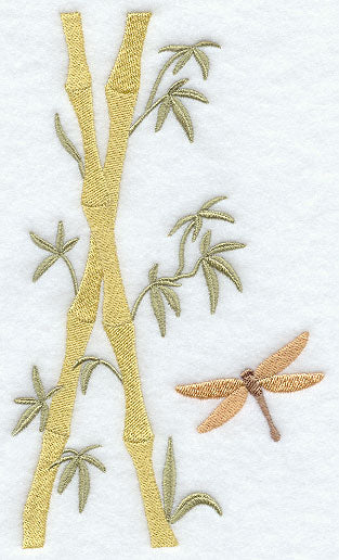 Bamboo and Dragonfly