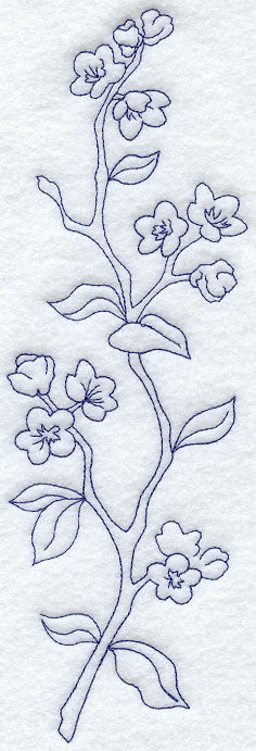 Cherry Blossoms (Bluework)