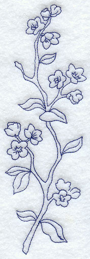 Cherry Blossoms (Bluework)