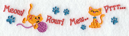 Pretty Kitty Border