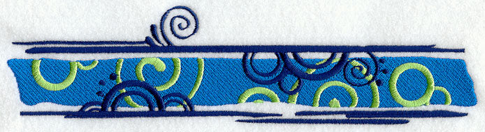 Contemporary Curls Border