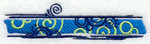 Contemporary Curls Border