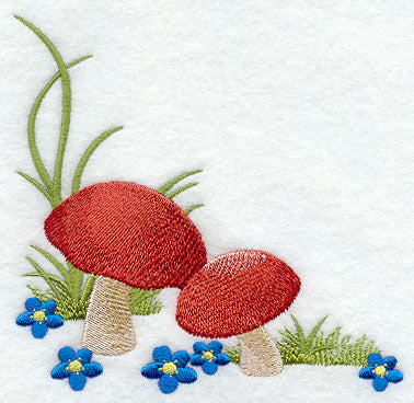 Merry Mushroom Corner