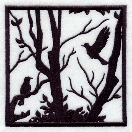 Birds of a Feather Silhouette