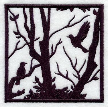 Birds of a Feather Silhouette