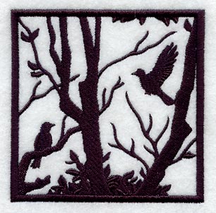 Birds of a Feather Silhouette