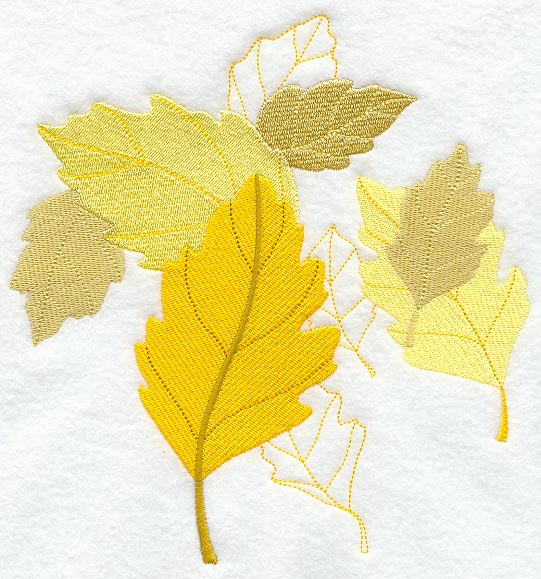 Birch Leaf Montage