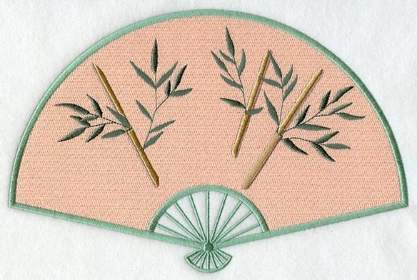 Japanese Fan and Bamboo