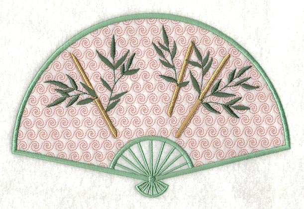 Japanese Fan and Bamboo