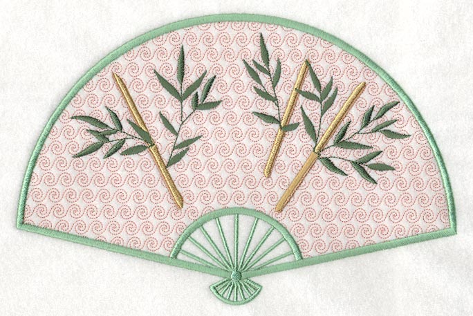 Japanese Fan and Bamboo