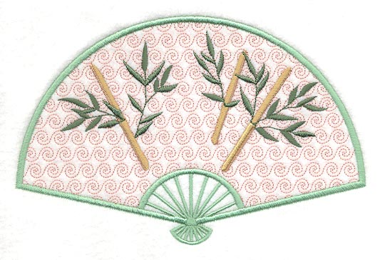 Japanese Fan and Bamboo