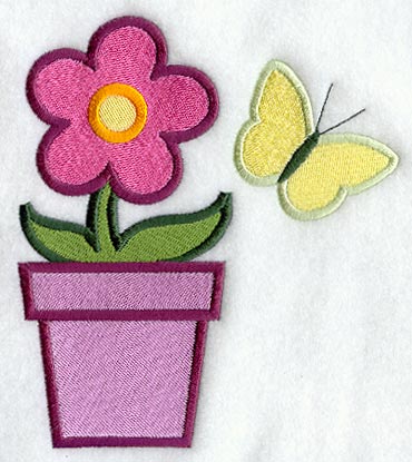 Flower and Butterfly