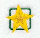 Christmas Star Square