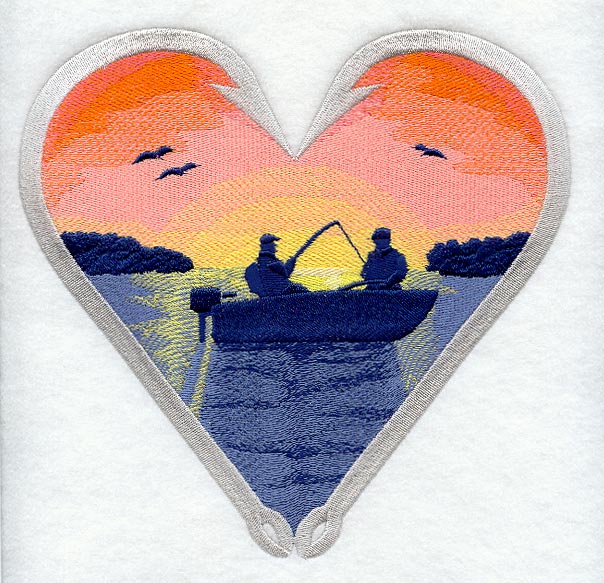 Fishhook Heart - Fishing Boat