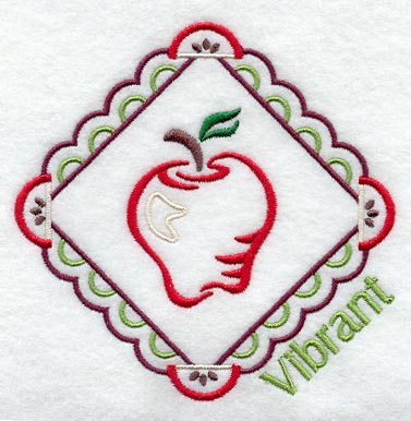 Vibrant Apple Diamond