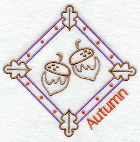 Autumn Acorns Diamond