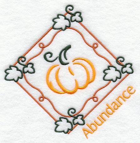 Abundance Pumpkin Diamond
