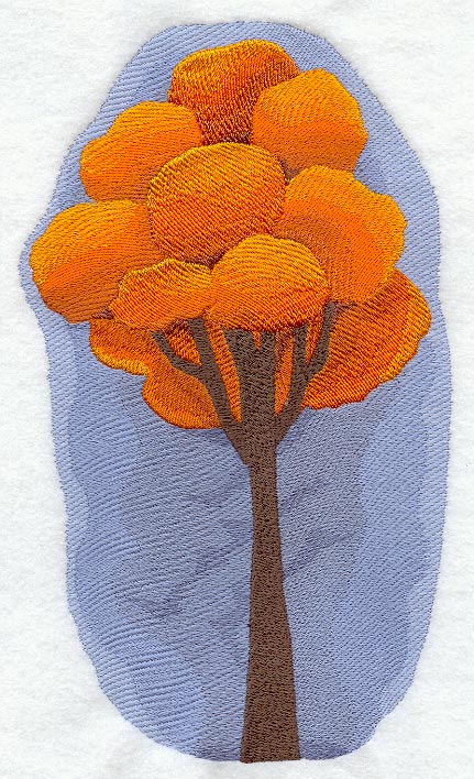 Autumn Splendor Panel - Elm Tree