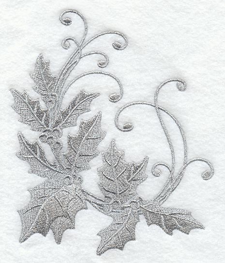 Sparkling Holly and Berries