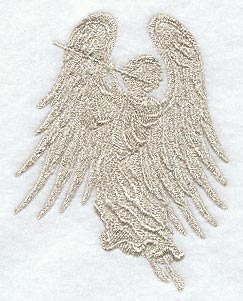 Sparkling Christmas Angel with Flute