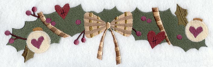 Country-Style Christmas Spray