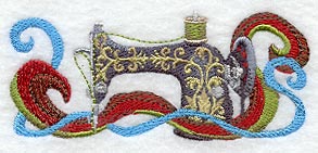 Stitches in Time Border