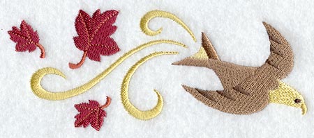 Autumn Eagle Border