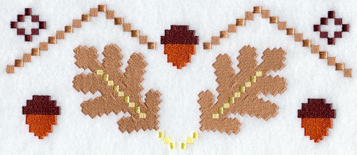 Sweater Season Acorn Border