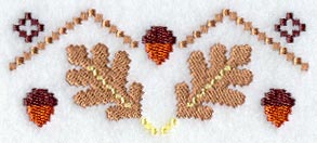 Sweater Season Acorn Border