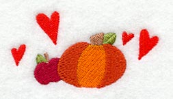 Pumpkins and Hearts