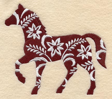Floral Horse