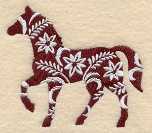 Floral Horse