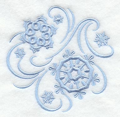 Simply Snowflakes Circle