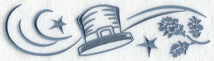 Simply Snowman Border