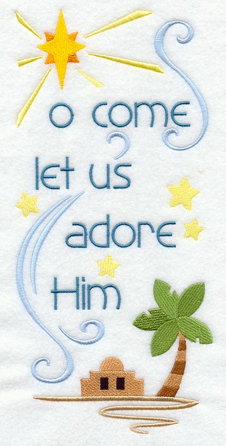 Let Us Adore Him Panel