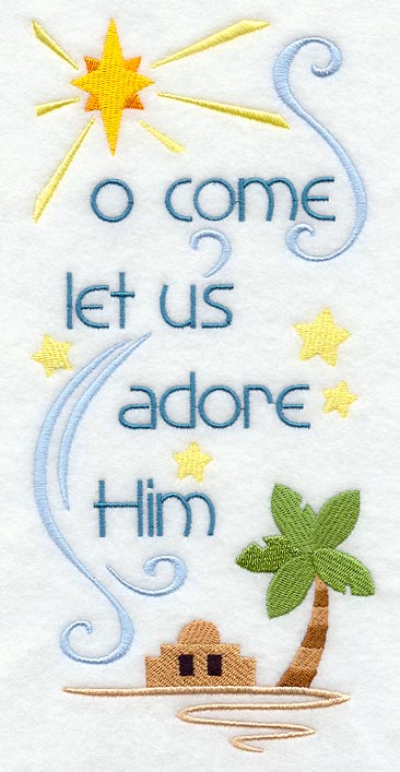 Let Us Adore Him Panel