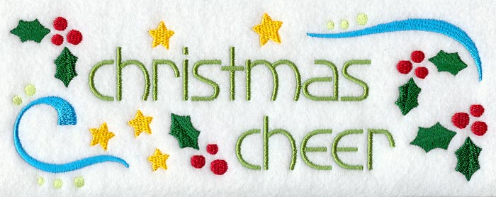 Christmas Cheer Rectangle