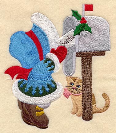 Sunbonnet Sue Mails a Letter