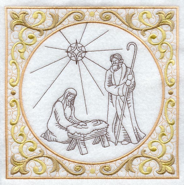 Silent Night Square 4