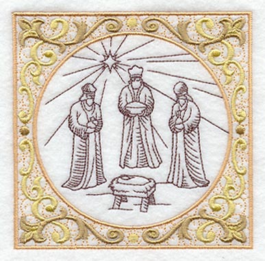 Silent Night Square 8