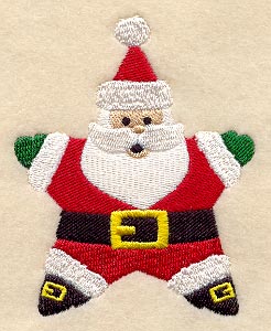 Starry Santa Christmas