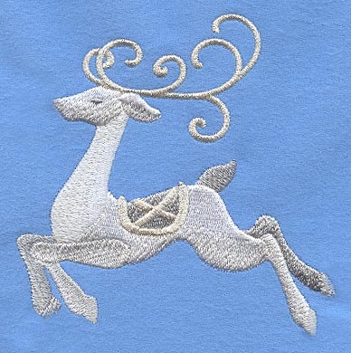 White Christmas Reindeer