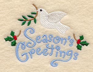 Season's Greetings with Dove