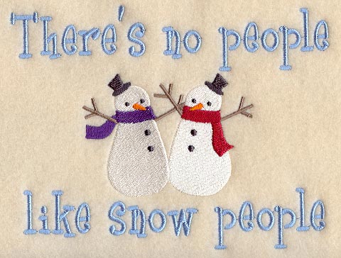 No People Like Snow People