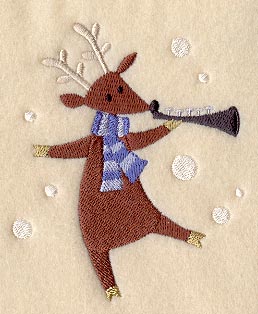 Reindeer on Clarinet