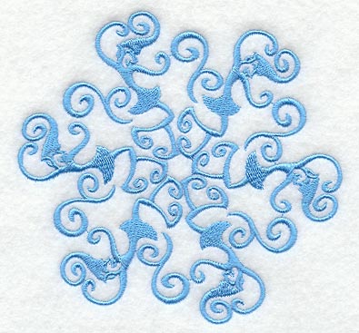 Dancing Elves Snowflake