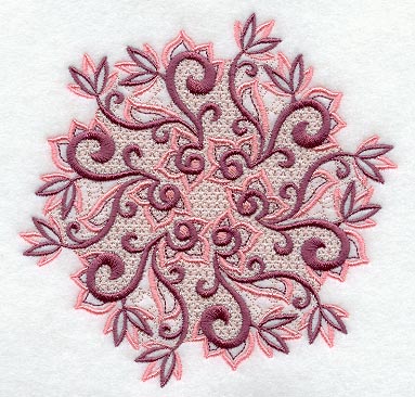 Swirls and Whirls Snowflake