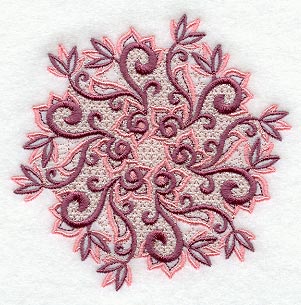 Swirls and Whirls Snowflake